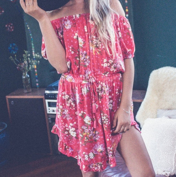 Spell & the gypsy sundancer play dress red S mini - Picture 11 of 11